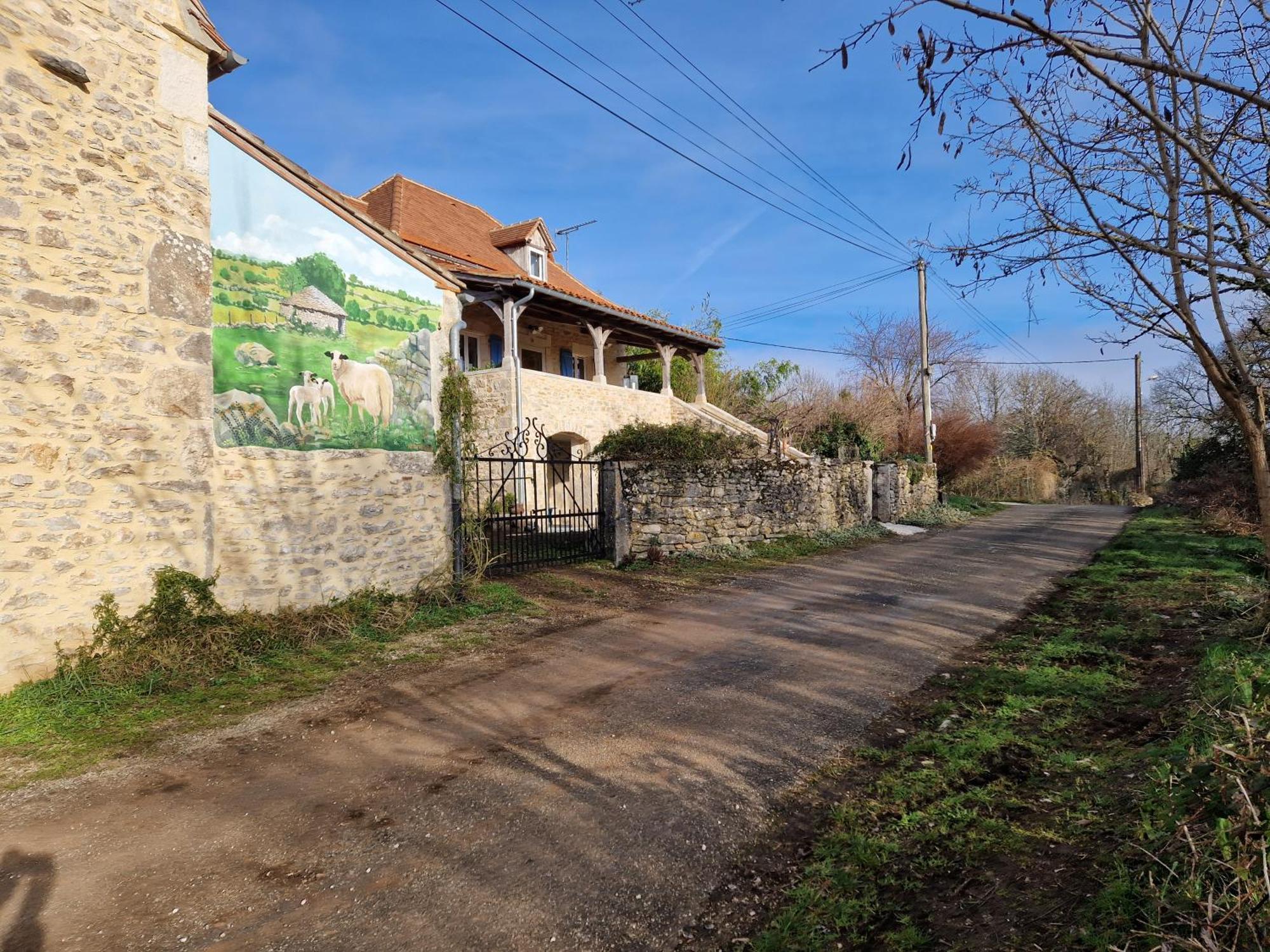 Maison Quercynoise En Pierre Concots Dış mekan fotoğraf