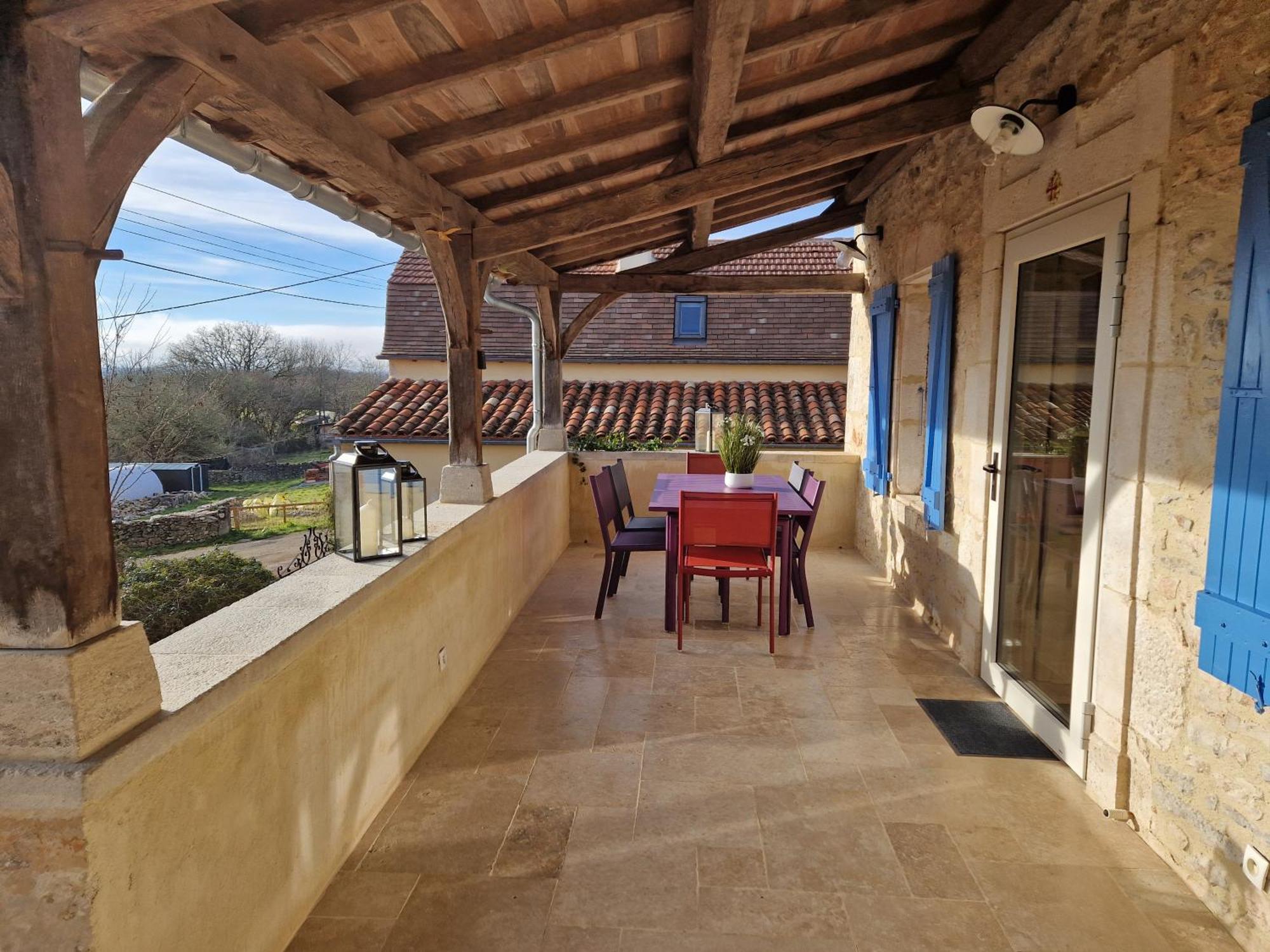 Maison Quercynoise En Pierre Concots Dış mekan fotoğraf